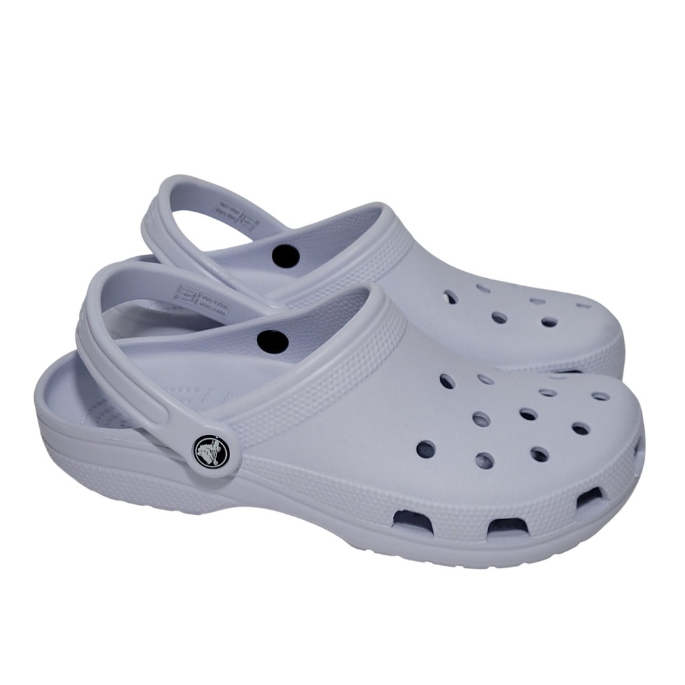 Crocs Classic Clogs Womens Size 10 Mens Size 8 Dreamscape Purple Slip On Comfort